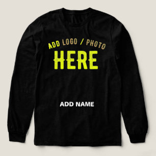 STYLISH MODERN CUSTOMIZABLE BLACK VERIFIED BRANDED Tri-Blend SHIRT