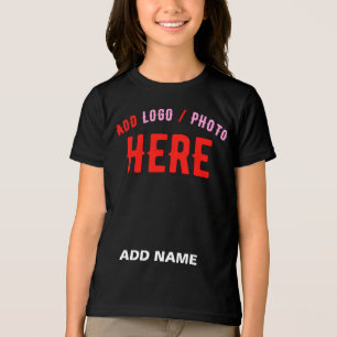 STYLISH MODERN CUSTOMIZABLE BLACK VERIFIED BRANDED Tri-Blend SHIRT