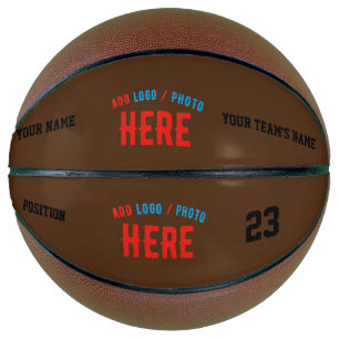 STYLISH MODERN CUSTOMIZABLE BROWN VERIFIED BRANDED BASKETBALL