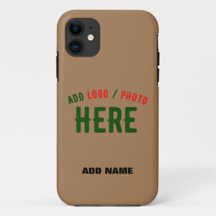 STYLISH MODERN CUSTOMIZABLE BROWN VERIFIED BRANDED Case-Mate iPhone CASE
