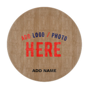 STYLISH MODERN CUSTOMIZABLE BROWN VERIFIED BRANDED CUTTING BOARD