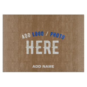 STYLISH MODERN CUSTOMIZABLE BROWN VERIFIED BRANDED CUTTING BOARD