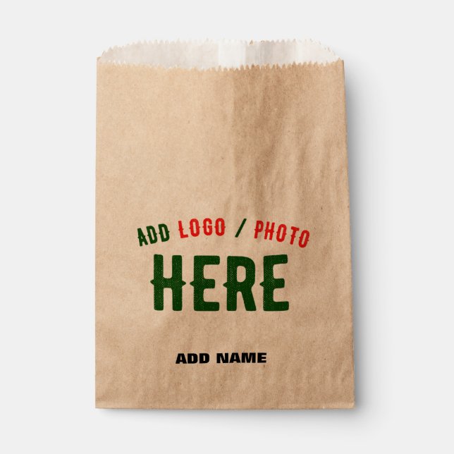 STYLISH MODERN CUSTOMIZABLE BROWN VERIFIED BRANDED FAVOUR BAGS (Front)
