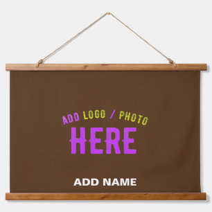 STYLISH MODERN CUSTOMIZABLE BROWN VERIFIED BRANDED HANGING TAPESTRY