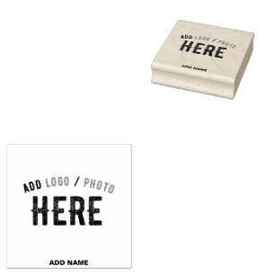 STYLISH MODERN CUSTOMIZABLE BROWN VERIFIED BRANDED RUBBER STAMP