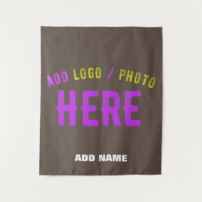 STYLISH MODERN CUSTOMIZABLE COFFEE VERIFIED BRAND TAPESTRY (Front)