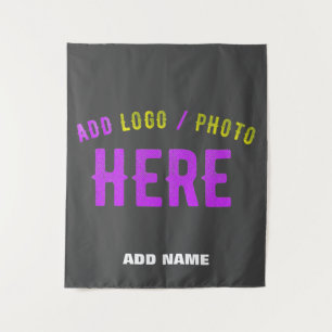 STYLISH MODERN CUSTOMIZABLE GREY VERIFIED BRANDED TAPESTRY