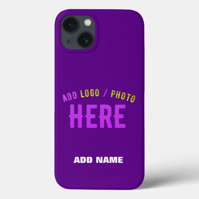 STYLISH MODERN CUSTOMIZABLE INDIGO VERIFIED BRAND Case-Mate iPhone CASE (Back)