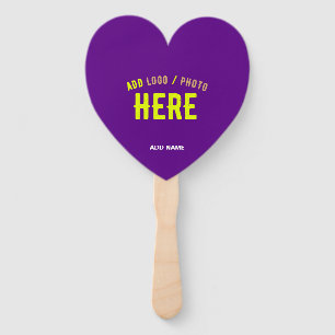 STYLISH MODERN CUSTOMIZABLE INDIGO VERIFIED BRAND HAND FAN