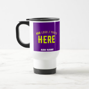STYLISH MODERN CUSTOMIZABLE INDIGO VERIFIED BRAND TRAVEL MUG