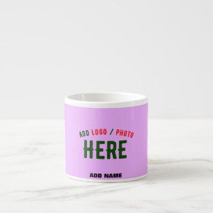 STYLISH MODERN CUSTOMIZABLE MAUVE VERIFIED BRANDED ESPRESSO CUP
