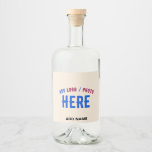 STYLISH MODERN CUSTOMIZABLE NATURAL VERIFIED BRAND LIQUOR BOTTLE LABEL