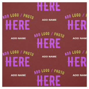 STYLISH MODERN CUSTOMIZABLE OXBLOOD VERIFIED BRAND FABRIC