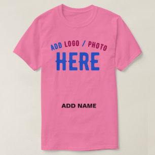 STYLISH MODERN CUSTOMIZABLE PINK VERIFIED BRANDED T-Shirt