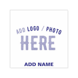 STYLISH MODERN CUSTOMIZABLE VIOLET VERIFIED BRAND SELF-INKING STAMP