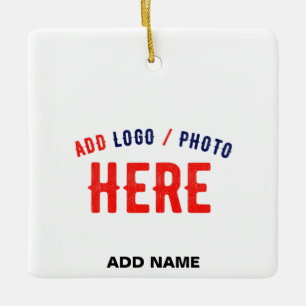 STYLISH MODERN CUSTOMIZABLE WHITE VERIFIED BRAND CERAMIC ORNAMENT