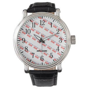 STYLISH MODERN CUSTOMIZABLE WHITE VERIFIED BRAND WATCH