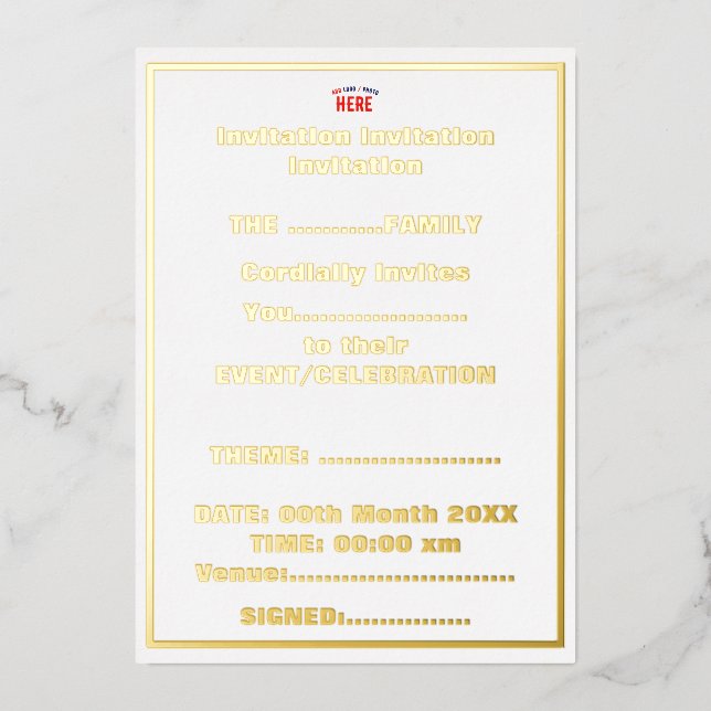 STYLISH MODERN CUSTOMIZABLE WHITE VERIFIED BRANDED (Front)