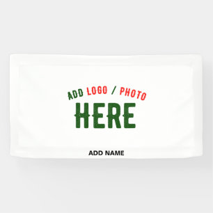 STYLISH MODERN CUSTOMIZABLE WHITE VERIFIED BRANDED BANNER