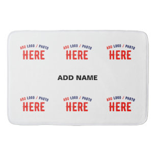 STYLISH MODERN CUSTOMIZABLE WHITE VERIFIED BRANDED BATH MAT