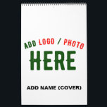 STYLISH MODERN CUSTOMIZABLE WHITE VERIFIED BRANDED CALENDAR<br><div class="desc">THIS IS A DESIGN FITTING FOR EVERYONE.YOU CAN CHANGE, RESIZE OR ADD LOGO, PHOTO, TEXT AND COLOURS THE WAY YOU LIKE.THANK YOU.</div>