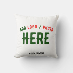 STYLISH MODERN CUSTOMIZABLE WHITE VERIFIED BRANDED CUSHION