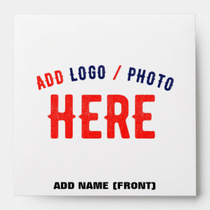 STYLISH MODERN CUSTOMIZABLE WHITE VERIFIED BRANDED ENVELOPE