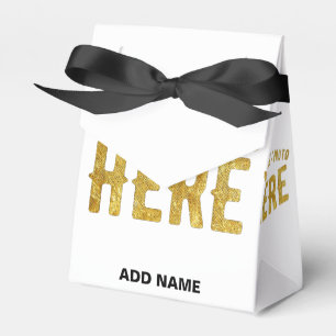 STYLISH MODERN CUSTOMIZABLE WHITE VERIFIED BRANDED FAVOUR BOX