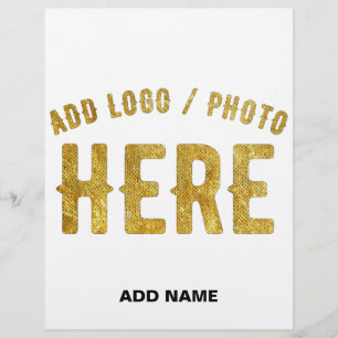 STYLISH MODERN CUSTOMIZABLE WHITE VERIFIED BRANDED FLYER