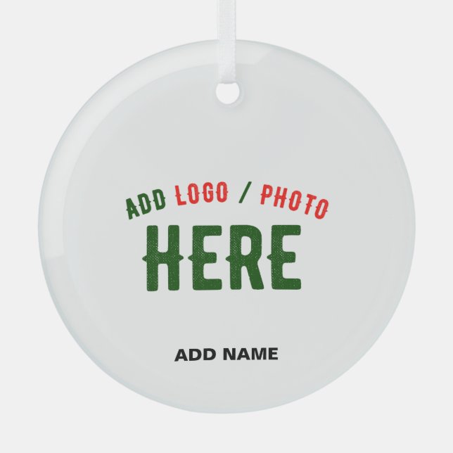 STYLISH MODERN CUSTOMIZABLE WHITE VERIFIED BRANDED GLASS TREE DECORATION (Front)
