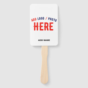 STYLISH MODERN CUSTOMIZABLE WHITE VERIFIED BRANDED HAND FAN