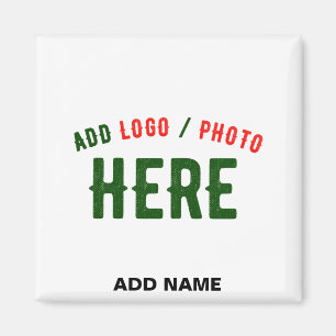 STYLISH MODERN CUSTOMIZABLE WHITE VERIFIED BRANDED MAGNET