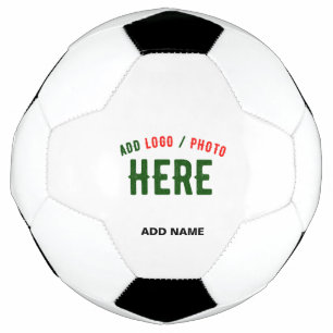 STYLISH MODERN CUSTOMIZABLE WHITE VERIFIED BRANDED SOCCER BALL