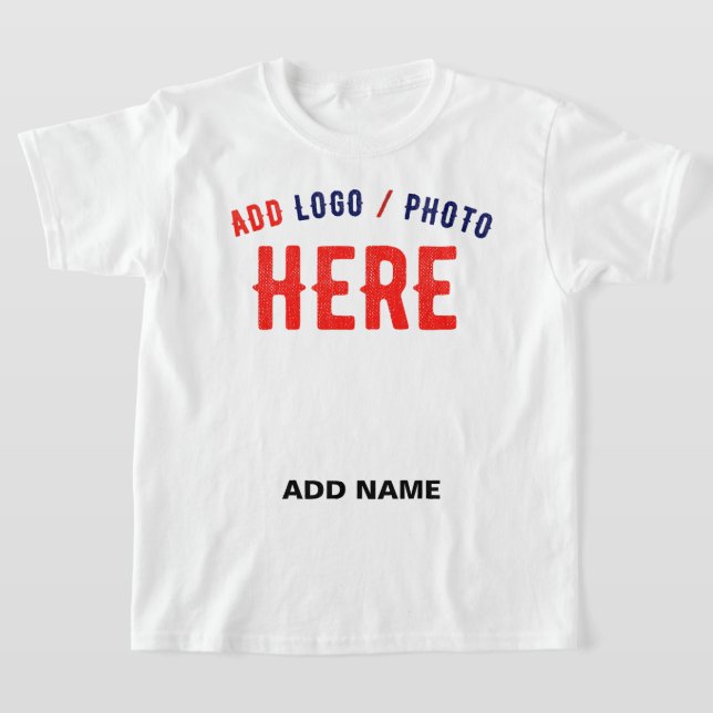 STYLISH MODERN CUSTOMIZABLE WHITE VERIFIED BRANDED T-Shirt (Laydown)