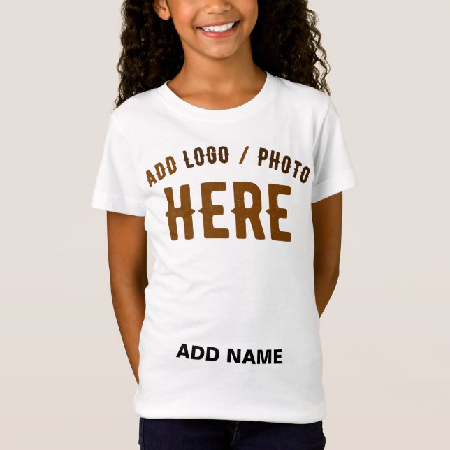STYLISH MODERN CUSTOMIZABLE WHITE VERIFIED BRANDED T-Shirt (Front)