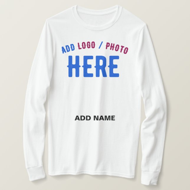 STYLISH MODERN CUSTOMIZABLE WHITE VERIFIED BRANDED T-Shirt (Design Front)