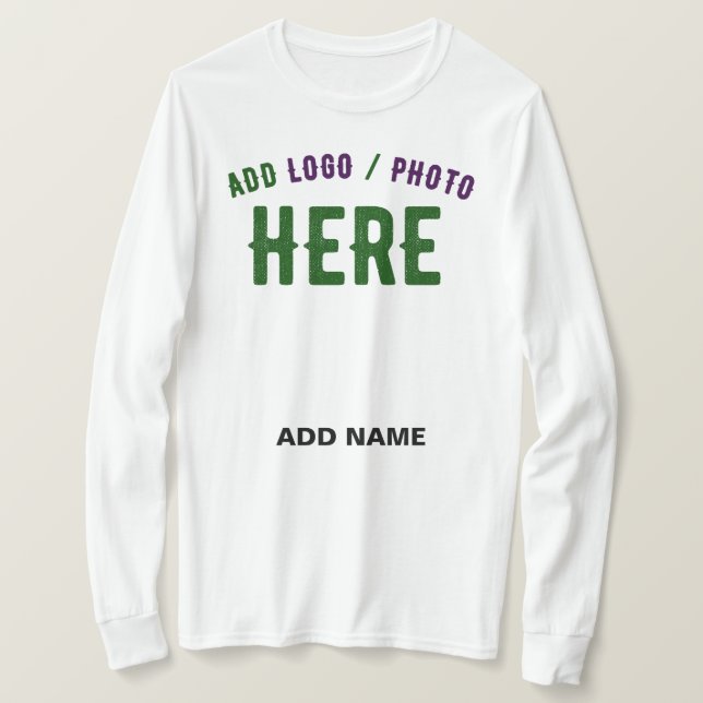 STYLISH MODERN CUSTOMIZABLE WHITE VERIFIED BRANDED T-Shirt (Design Front)