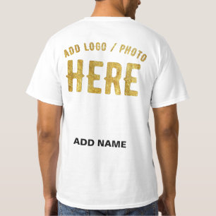 STYLISH MODERN CUSTOMIZABLE WHITE VERIFIED BRANDED T-Shirt