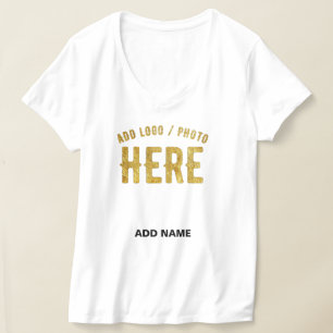 STYLISH MODERN CUSTOMIZABLE WHITE VERIFIED BRANDED T-Shirt