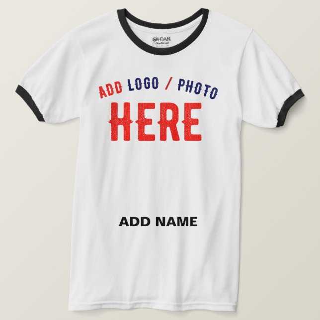 STYLISH MODERN CUSTOMIZABLE WHITE VERIFIED BRANDED T-Shirt (Design Front)