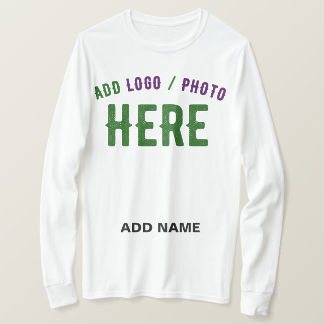 STYLISH MODERN CUSTOMIZABLE WHITE VERIFIED BRANDED T-Shirt (Design Front)
