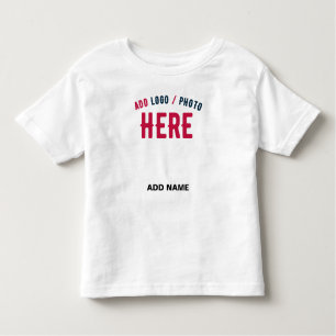 STYLISH MODERN CUSTOMIZABLE WHITE VERIFIED BRANDED TODDLER T-Shirt