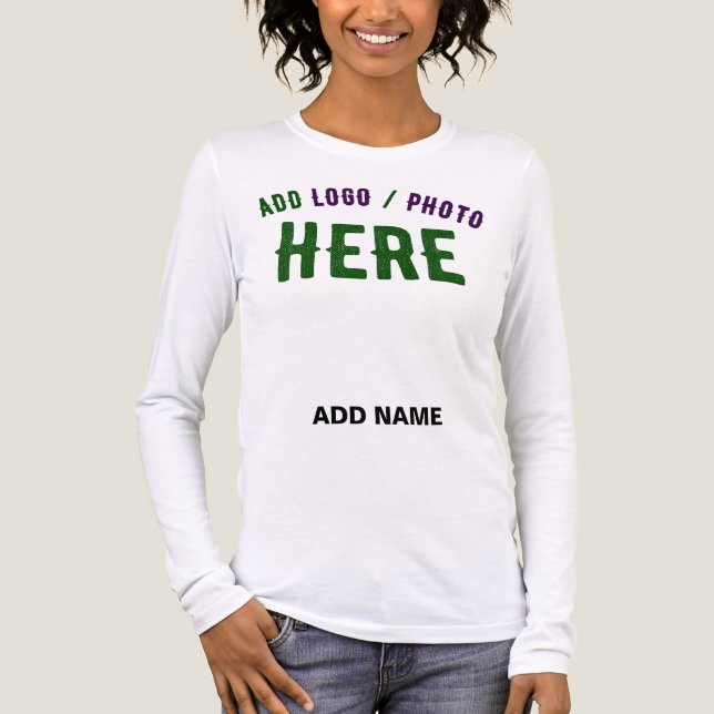 STYLISH MODERN CUSTOMIZABLE WHITE VERIFIED BRANDED Tri-Blend SHIRT (Front)