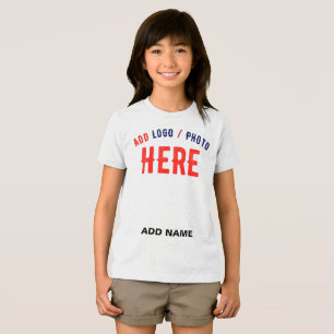 STYLISH MODERN CUSTOMIZABLE WHITE VERIFIED BRANDED Tri-Blend SHIRT