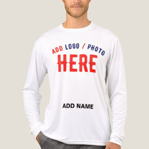 STYLISH MODERN CUSTOMIZABLE WHITE VERIFIED BRANDED Tri-Blend SHIRT