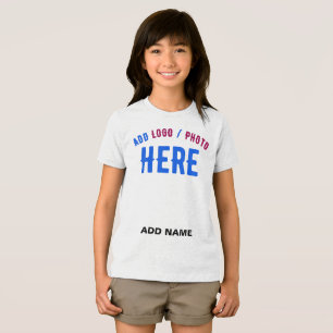 STYLISH MODERN CUSTOMIZABLE WHITE VERIFIED BRANDED Tri-Blend SHIRT