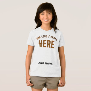 STYLISH MODERN CUSTOMIZABLE WHITE VERIFIED BRANDED Tri-Blend SHIRT