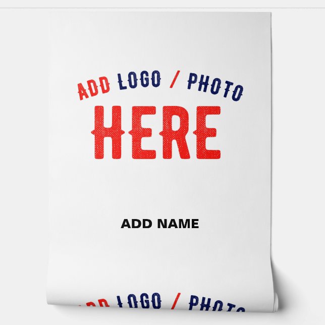 STYLISH MODERN CUSTOMIZABLE WHITE VERIFIED BRANDED WALLPAPER (Unrolling)