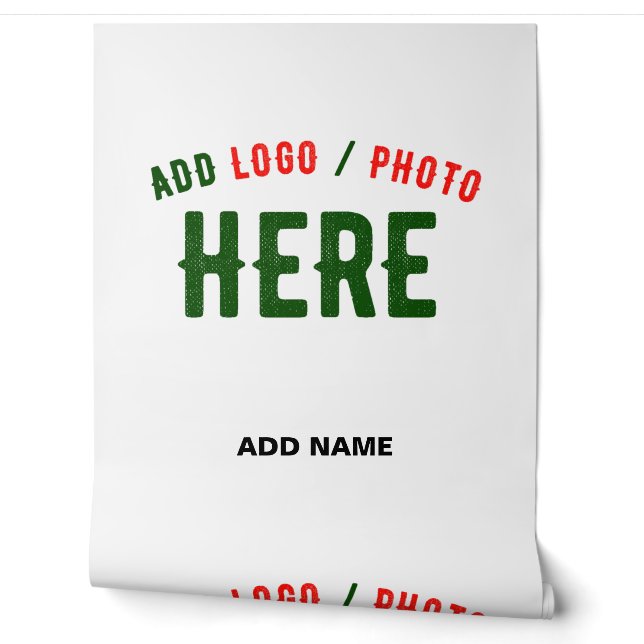 STYLISH MODERN CUSTOMIZABLE WHITE VERIFIED BRANDED WALLPAPER (Unrolling)
