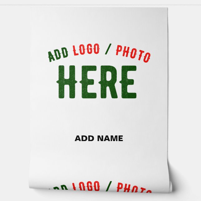 STYLISH MODERN CUSTOMIZABLE WHITE VERIFIED BRANDED WALLPAPER (Unrolling)